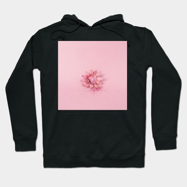 pink flower Hoodie by PREMIUMSHOP